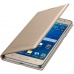 Dėklas G530/G531 Samsung Galaxy Grand Prime Flip Wallet Auksinis
